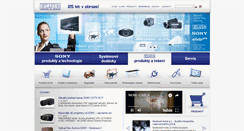 Desktop Screenshot of elvia.cz